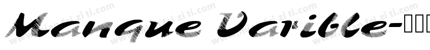 Manque Varible字体转换